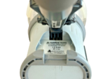 Close-up of Testifire 1000 product label showing Product Code 1000-057, electrical rating of 7.2V 10A max, and CE certification marks.