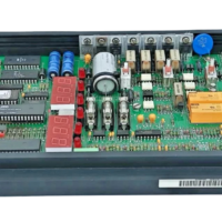 Alfa Laval VCU-160 viscosity control unit PCB module with dual LED displays and terminal interface