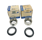 Top view layout of 2 Allweiler MPN 38543 mechanical seal components including conical springs and elastomer seats