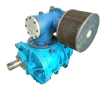 Almig VMXa 237 R rotary screw air compressor airend with intake air filter
