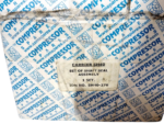 OEM packaging label for Carrier 5H40 compressor shaft seal assembly set, IDN part number 5H40-276.