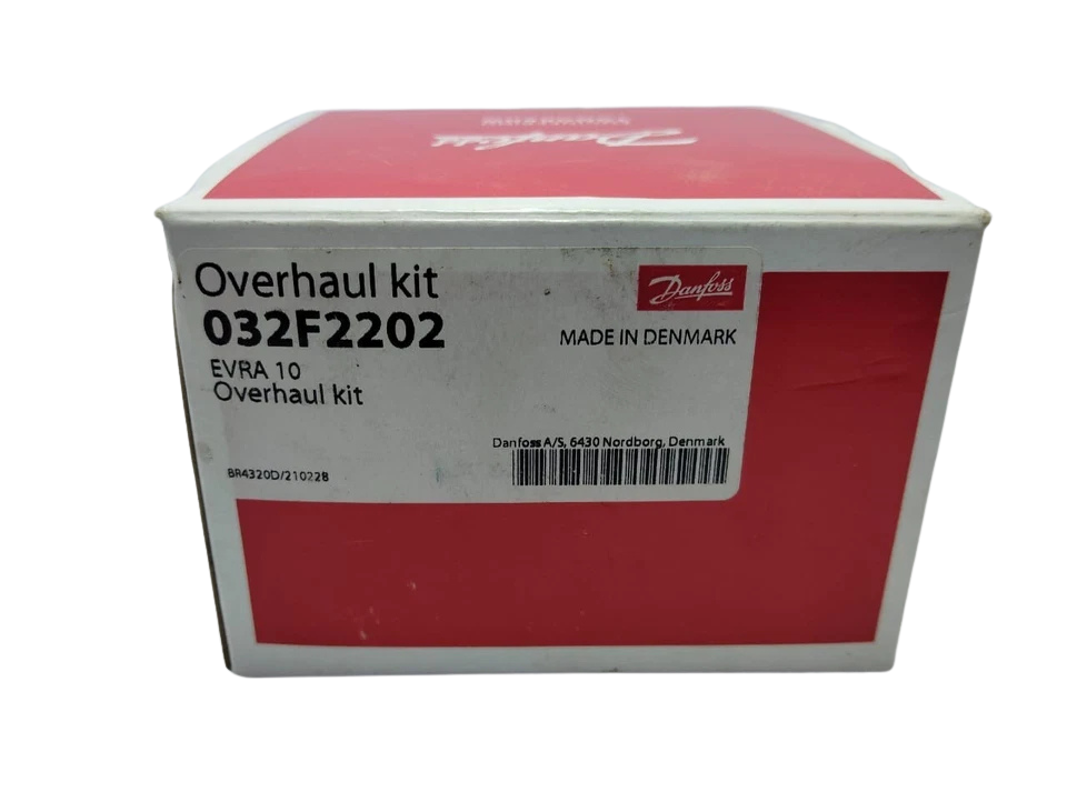 Danfoss EVRA 10 Overhaul kit 032F2202 Danfoss EVRA 10 Overhaul Kit 032F2202 in original OEM packaging box
