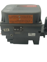 Fisher DVC6200F valve positioner terminal box showing Foundation Fieldbus wiring connection