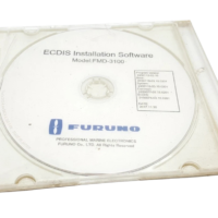 Furuno FMD-3100 ECDIS installation software DVD in protective jewel case