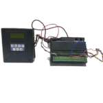 GE IS420UCPAH2A industrial turbine controller system connected to a Lufkin Automation display panel