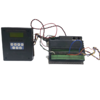 GE IS420UCPAH2A industrial turbine controller system connected to a Lufkin Automation display panel