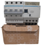 Hager AE 416Y C16 4-pole miniature circuit breaker with packaging box