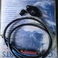 Landis & Gyr QRB1B-A070B70A photoresistive flame sensor cable with mounting bracket and clip