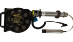 MMC Model D-2401-2 restricted ullage temperature interface detector with sensor probe and grounding clamp