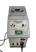 Nagman 650H Dry Block Temperature Calibrator front control panel and digital display