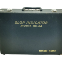Riken Keiki DC-3A slop indicator hard carrying case exterior