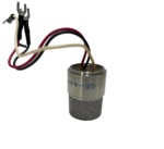 Riken Keiki GE-4641-S2 gas detector sensor showing sintered filter and lead wires