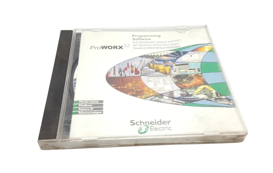 Schneider Electric 31004324 Programming Software(1) Schneider Electric ProWORX 32 programming software jewel case