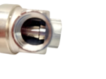 Internal view of female BSPP threaded port and plunger on TMC NT0883 valve
