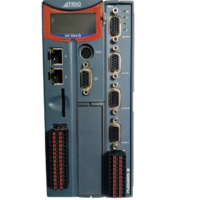 Trio MC664-X P862-00593 motion controller full front view with EtherCAT ports and Flexaxis 8 module
