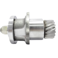 Horizontal side view of OEM Volvo Penta 837702 drive outlet shaft assembly