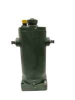 Rear perspective of Woodward UG-Actuator B8251-762 electrohydraulic actuator unit with dual output shafts.