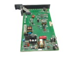 Yokogawa AS E9730GA-03 PLC Controller front angled view showing green PCB layout and components.
