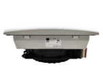 Rittal SK 3240.110 Side View Showing Rating Label and Integrated Blower Motor