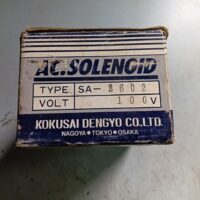 Kokusai Dengyo SA-3602 AC Solenoid 100V in original box.