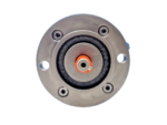 Drive shaft and mounting flange face of Allweiler AFI10 triple screw pump