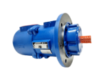 Allweiler SNBA80 ER42 U9W1 marine triple screw pump with keyed drive shaft