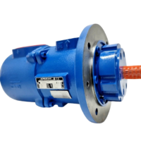 Allweiler SNBA80 ER42 U9W1 marine triple screw pump with keyed drive shaft