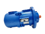 Nameplate and cast-iron casing profile of Allweiler SNBA80 screw pump
