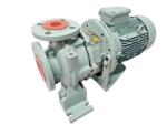 Azcue MN 40-125 30 m3/h monobloc pump suction flange view
