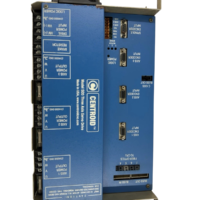 Centroid SD3 3-axis servo drive top view showing terminal allocations and encoder ports
