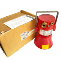 E2S BExS110D 230V AC flameproof alarm sounder with original packaging and manual