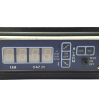 ELAC DAZ 25-02 digital depth repeater display front panel with LED readout and alarm controls