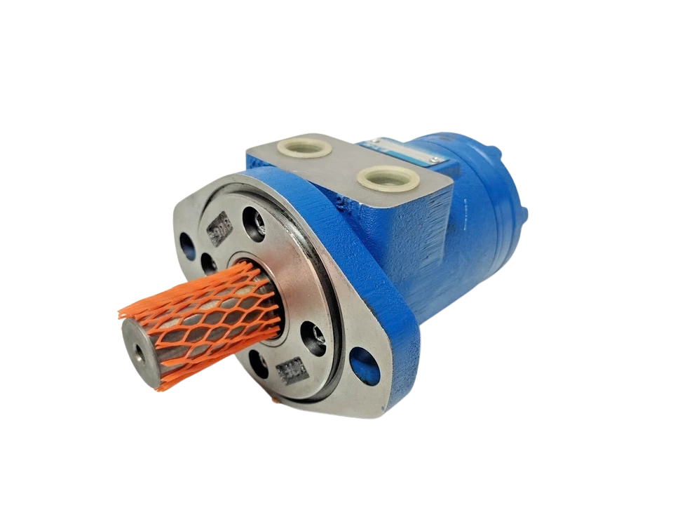Eaton H-070CD2XJ Hydraulic Motor7 Eaton H-070CD2XJ industrial hydraulic motor mounting face and output shaft