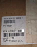OEM part number and serial number barcode label for Honeywell 3888058-7
