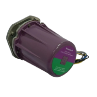 Honeywell C7012A1145 Purple Peeper UV flame detector angle view