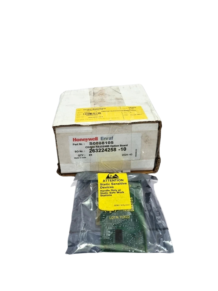 Honeywell Enraf S0888105 CIU888 Communication Card Honeywell Enraf S0888105 CIU888 RS232 RS485 communication field board in ESD packaging with original box