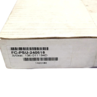 Label detail of Honeywell FC-PSU-240516 power supply unit showing part number and barcode