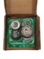 OEM bearings and mechanical seal components inside the IMO ACG 045N7 NTBP spare parts box.