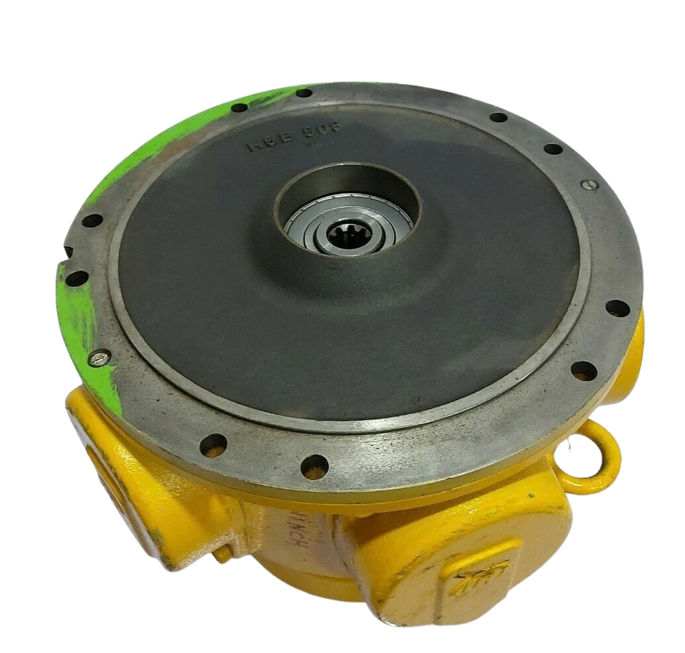 Ingersoll Rand K5B-546LM-S2 Ingersoll Rand K5B-546LM-S mounting flange face, internal spline drive hub, and circular bolt pattern