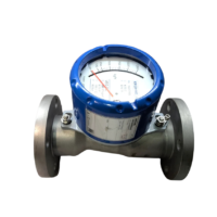 KROHNE H250 RR M40 ESK4A variable area flowmeter with DN50 flanged stainless steel body and dual-compartment indicator.