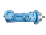 Kral CK118.1126V positive displacement three-screw pump horizontal body view