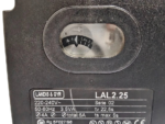 Landis & Gyr LAL2.25 burner controller mechanical sequence indicator dial window