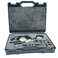 LR-CAL LPP 30 Pneumatic Hand Pump Kit in protective molded plastic carry case