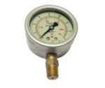 LR-CAL LPP 30 analog pressure test gauge dial front view
