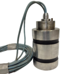 Liebherr 693167414 shear pin load cell body with coiled signal leads