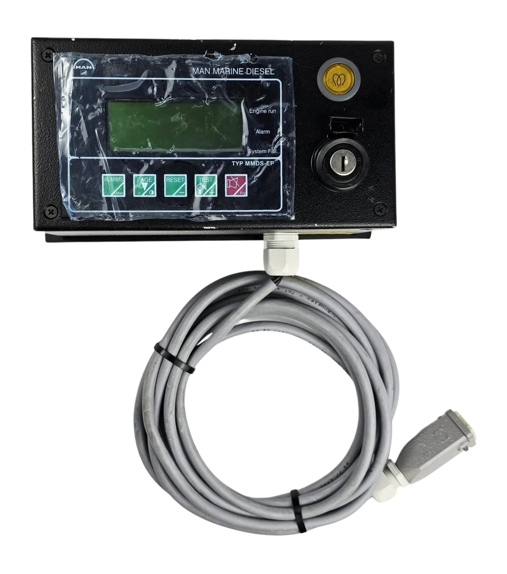 MAN Marine Diesel MMDS-EP Display Panel 51.27720-70292 Front profile of MAN Marine Diesel MMDS-EP panel 51.27720-7029