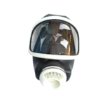 MSA D2055790 3S Basis Plus full face mask front view showing PMMA visor and speech diaphragm