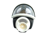 Close-up of MSA D2055790 breathing port with standard EN 148-1 Rd40 filter thread connection