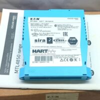 Eaton MTL4850 HART Multiplexer module label with SIL3 ATEX certifications