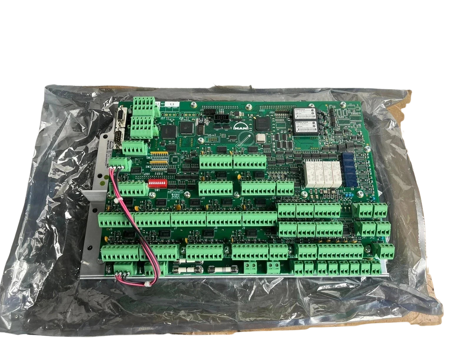 Man B&W 1881610-7 MCU Module1 Man B&W 1881610-7 MCU Module Rev 1.3 packed in anti-static bag for marine engine automation systems